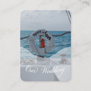 Cartel de la invitación a la recepción de bodas