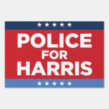 Cartel de la policía de Harris de 24" x 36"