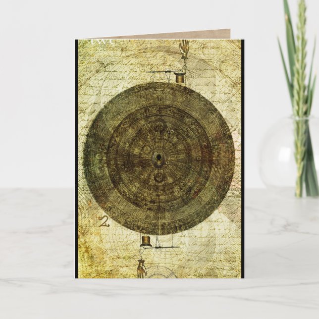 Cartel de la tarjeta de felicitación de las estrel (Anverso)