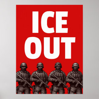 cartel de póster y descarga de ICE OUT