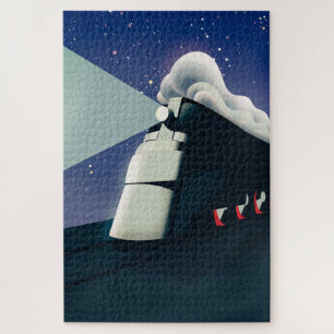 Cartel de rompecabezas de Dumpton Gap Broadstairs