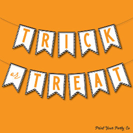 Cartel de truco o trato