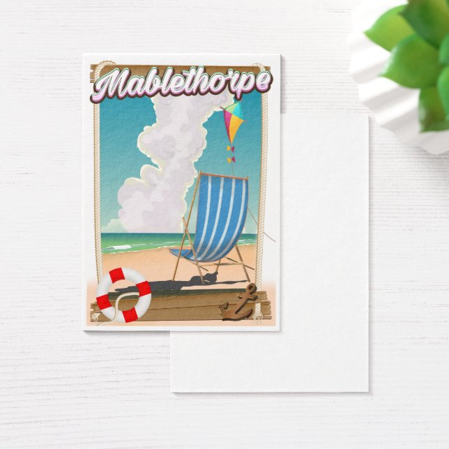 Cartel de vacaciones de Mablethorpe (Escritorio)