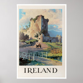 Cartel de viaje a Irlanda Impresión de arte irland
