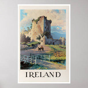 Cartel de viaje a Irlanda Impresión de arte irland