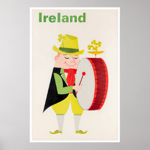 Cartel de viaje a Irlanda Impresión de arte irland