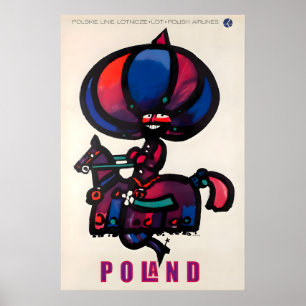 Cartel de viaje a Polonia Impresión de arte polaco