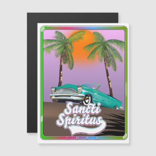 cartel de viaje a Sancti Spiritus Cuba.