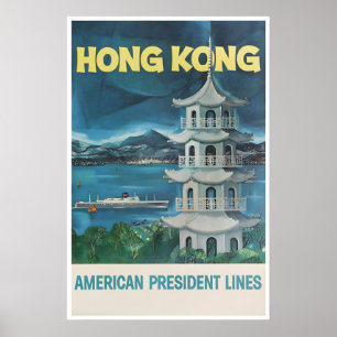 Cartel de viaje de China Impresión china del arte 
