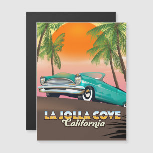 Cartel de viaje de La Jolla Cove California