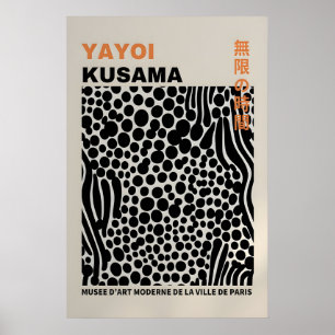 Cartel de Yayoi Kusama - Póster abstracto de Yayoi