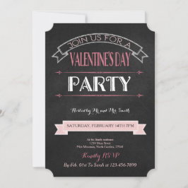 Cartel decorado| Invitación a San Valentín