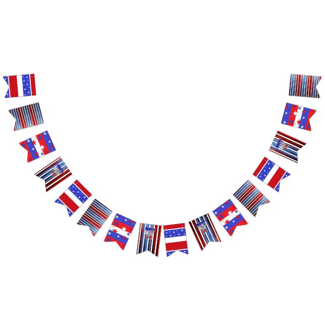 Cartel del Feliz 4 de Julio Día de la Independenci (Todo)