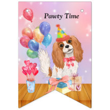 Cartel del Fiesta Cavalier King Charles Spaniel