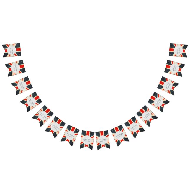 Cartel del Real Boda Harry y Meghan Bunting (Todo)