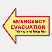 Dirección de la perforación de incendios de evacua