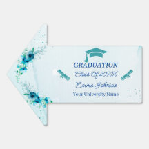 Elegante yard de graduación personalizado de la fl