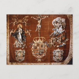 Cartel español de la postal de Lepanto