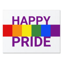 Feliz Orgullo LGBTQ Bandera Arcoiris