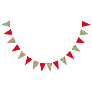 Cartel Fiesta de manzanas (Sage Green & Red)