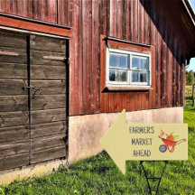 Flecha del mercado de agricultores