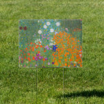 Cartel Gustav Klimt - Jardín de flores<br><div class="desc">Jardín de flores - Gustav Klimt en 1905-1907</div>
