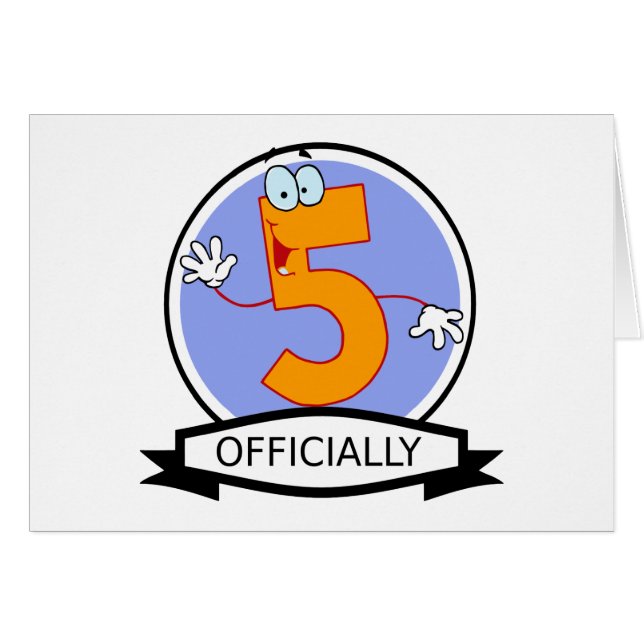 Cartel oficial de 5 cumpleaños (Anverso (Horizontal))