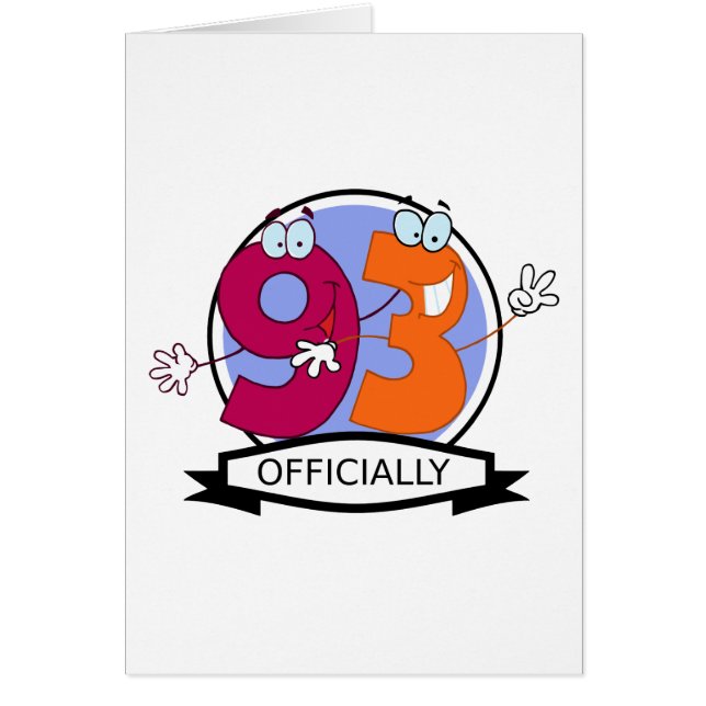 Cartel oficial de cumpleaños 93 (Frente)