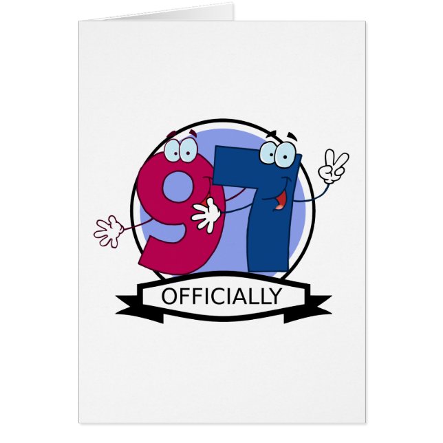 Cartel oficial de cumpleaños 97 (Frente)