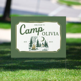 Cartel Personalized Camp Bachelorette Party Yard
