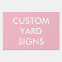 Plantilla en blanco de Rótulo de yard personalizad