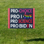 Cartel Pro Choice Pro Love Pro Science Pro Biden 2024<br><div class="desc">Expresa tu apoyo a la ciencia,  el amor y los derechos reproductivos con esta audaz señal. Muéstrale que apoya a Biden en las elecciones presidenciales de 2024 y cree en un futuro que priorice la elección y la compasión.</div>