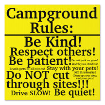 Reglas de Campamento