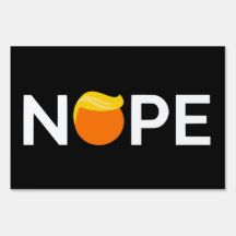 Rótulo Anti Trump Yard, Pro Biden 2020, Trump No