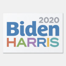 Rótulo Biden Harris 2020 Yard