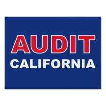 Rótulo de auditoría de California