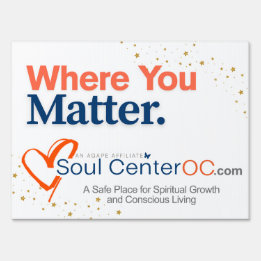 Cartel Rótulo de yard — Donde importas