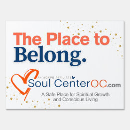 Cartel Rótulo de yard — El lugar al que pertenece