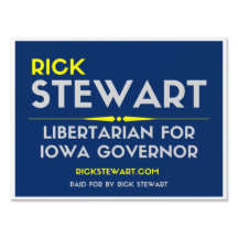 Rótulo Rick Stewart Yard - Libertario