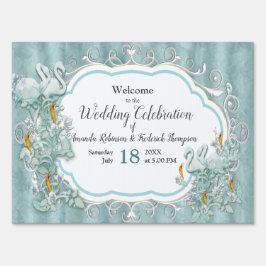 Cartel Tonos pasteles suaves de verde sabio