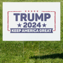 Cartel Trump 2024 - Mantener a Estados Unidos grande