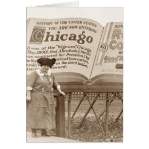 Cartelera de Chicago del vintage