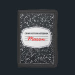 Cartera adaptable del cuaderno de la composición<br><div class="desc">¡Es hora de ir escuela vieja con esta cartera adaptable del cuaderno de la composición! Las características del diseño una cubierta blanco y negro clásica del libro de la composición de cada uno niñez. Usted puede modificar el diseño para requisitos particulares haciendo clic el "personalizar él" icono y simplemente cambiando...</div>