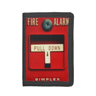 Cartera De 3 Hojas Alarma de incendio