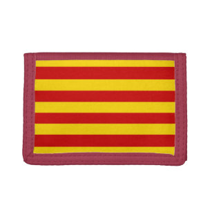 Cartera De 3 Hojas Bandera catalana y catalán - La Senyera