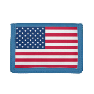 Cartera De 3 Hojas Bandera de Estados Unidos - Estados Unidos de Amér