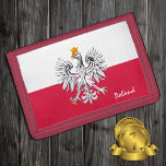 Cartera De 3 Hojas Bandera y águila polacas, vacaciones/deportes de m<br><div class="desc">WALLETS: Polonia y Águila,  moda de la bandera polaca - amo a mi país,  viajes,  regalos de vacaciones,  patriotas nacionales / hinchas deportivos</div>