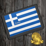 Cartera De 3 Hojas Billetera de Grecia, patriota de bandera griega/de<br><div class="desc">WALLETS: Moda griega y bandera griega - ama a mi país,  día del padre,  regalos de vacaciones,  patriotas / hinchas deportivos</div>