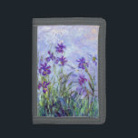 Cartera De 3 Hojas Claude Monet - Lilac Irises / Iris Mauves<br><div class="desc">Lilac Irises / Iris Mauves - Claude Monet,  1914-1917</div>