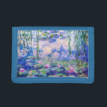 Cartera De 3 Hojas Claude Monet - Lilies de agua / Nympheas 1919<br><div class="desc">Lilies de agua / Nympheas (W.1852) - Claude Monet,  Petróleo en lienzo,  1916-1919</div>